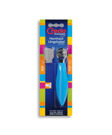 Buy Credo Pop Art Callus Longitudinal Plane with Rasp Clip - Chrome-Plated & Blue | International Shipping Available - Buy Online on GoSupps.com