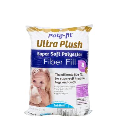 Fairfield Poly Fil Premium Fiber Fill, 8-Ounce 8 ounce
