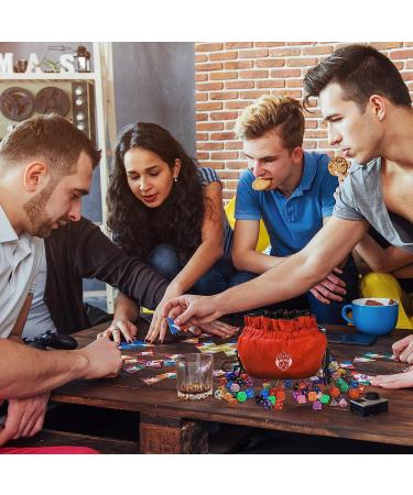 CardKingPro Immense Dice Bag with Pockets - Burnt Orange - 150+ Dice Capacity | Patented Design | Ideal for Dice Hoarders - Buy Online on GoSupps.com