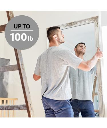 Heavy Duty Picture Wire Hanging Kit - D-Ring  Screws  Hanging Hooks Level. Supports up to 110 lbs 50+ Feet (15.25M) Stainless Steel Wire Hanger - Buy Online on GoSupps.com