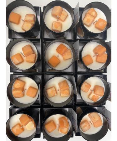 Premium Butterscotch Candle for Men - Clean Burn Organic Soy Wax in Stylish Black Jar | Perfect Gift for Father's Day & Holidays | Handcrafted in the USA - Buy Online on GoSupps.com