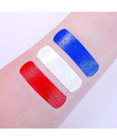  Moon Creations Moon Creations Face Paint Stick Body Crayon | For Kids Adults Festival Halloween Blue White Red 3.2g - Buy Online on GoSupps.com