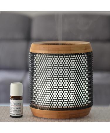 Zen'ar me Elipsia Essential Oil Diffuser | Ultrasonic Aromatherapy & LED Bamboo Metal Design | International Shipping - Buy Online on GoSupps.com