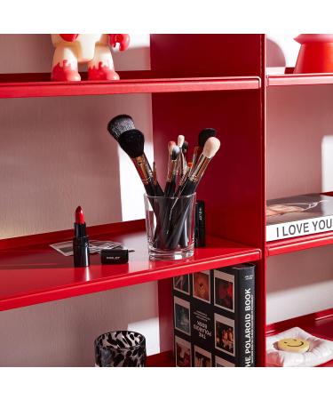 Inlot Makeup Brush for Eyeliner & Browliner - Perfect for Creamy Eyeliner & Eyebrow Products - Black & Silver 42T - Buy Online on GoSupps.com