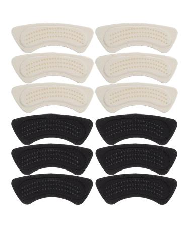 6 Pairs High Heel Insole Heel Inserts for Women Wear-Resistant Heel Liners Shoe Heel Protectors Wear-Resistant Heel Cushions Heel Protectors for Shoes Shoe Heel Pad