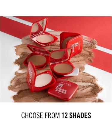 Rimmel London Lasting Finish Compact Foundation 011 Caramel 7g - Long-Wear Coverage for Flawless Skin - Buy Online on GoSupps.com