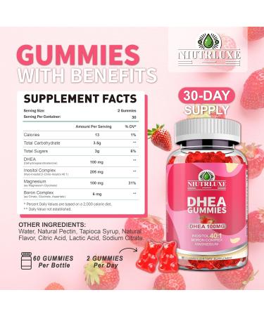 NIUTRLUXE L-Arginine Drops & DHEA Gummies - Buy Online on GoSupps.com