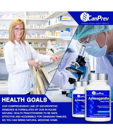 CanPrev Ashwagandha Body & Mind 60 v caps Supplement for Weight Management  - Buy Online on GoSupps.com
