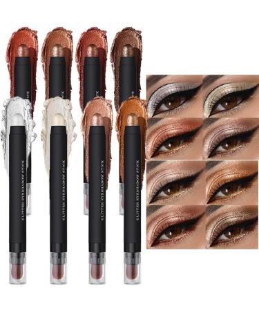  G n rique Eyeliner Pencil Cream Eyeshadow with Shimmer & Matte Effect Highlighter Pen & Eyeliner with Matte Cream Texture for Women's Party Makeup - Buy Online on GoSupps.com