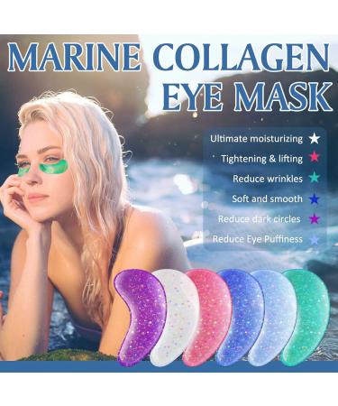 12 Pairs Under Eye Patches - Collagen Eye Masks for Dark Circles & Puffiness | Travel Size Solution for Wrinkles & Eye Bags - Buy Online on GoSupps.com