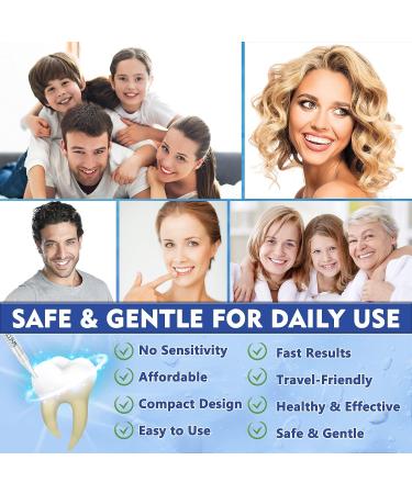 Teeth Whitening Pen Set - Fast & Effective Tooth Whitening Gel for Bright White Teeth, Removes Years of Stains, No Sensitivity - Oral Care Solution - Buy Online on GoSupps.com