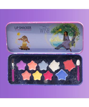Lip Smacker Wish Lip & Face Tin Disney Wish Inspired Kids Makeup Set with Lip Gloss and Creams in Assorted Shades Applicators Included Disney Princess Gifts - Buy Online on GoSupps.com