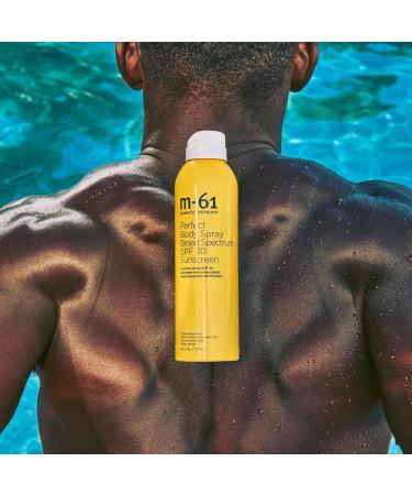 m-61 Body Spray Sunscreen SPF 30 | Non-Aerosol Continuous Sunscreen Spray Coconut Vanilla Scented - 6 Fl Oz. - Buy Online on GoSupps.com
