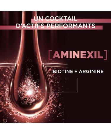 L'Or al Paris - Strength Booster Shampoo for Weakened Hair - Strengthened Lengths Less Visible Scalp - Enriched with Aminexil + Caffeine + Arginine - Elseve Full Resist - 300 ml - Buy Online on GoSupps.com