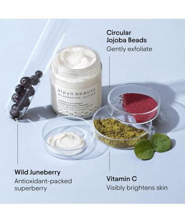 Buy Alpyn Juneberry & Vitamin C Hydrating Cream Cleanser - Exfoliating Cleanser for Soft Smooth Skin | 3.9 oz | International Shipping Available - Buy Online on GoSupps.com