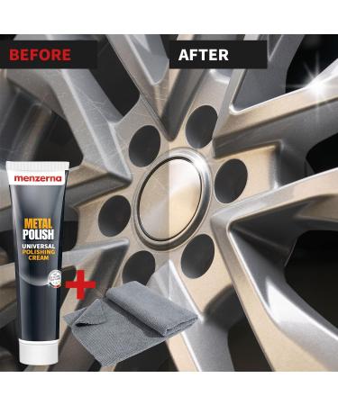 Menzerna Metal Polish for Cars & Household Items | Stainless Steel Silver Brass & Aluminum Polish - Buy Online on GoSupps.com