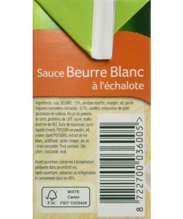 Knorr White Butter Sauce 30 cl 300 ml - Pack of 4 - Buy Online on GoSupps.com