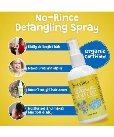 Souris Verte Detangling no-rinse spray120 ml - Buy Online on GoSupps.com