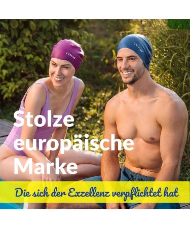 Limmys 100% Silicone Bath Cap for Women & Men | Comfortable & Stretchy Swimming Caps in Attractive Colors - Buy Online on GoSupps.com