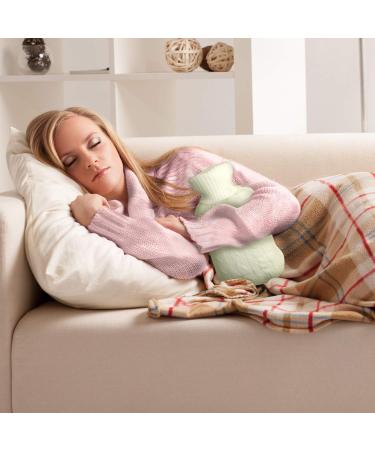 Creme Knitted Hot Water Bottle Cover - Winter Insulator & Accessories - Ideal Gift for Her | Xmas, Mother's Day, Valentine's Day - Buy Online on GoSupps.com