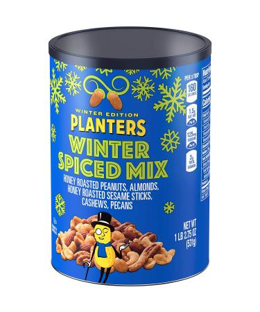 Planters Winter Spiced Mix Canister - 18.75oz | Festive Holiday Snack Mix - Buy Online on GoSupps.com