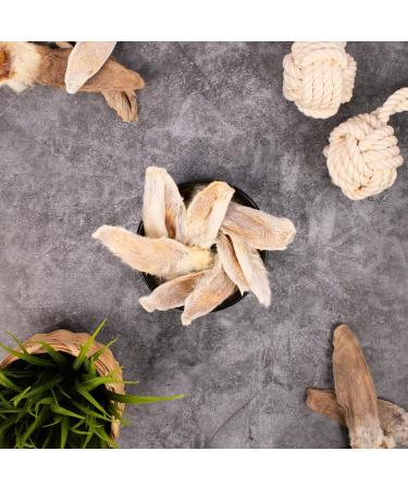 Lyra Pet 10kg Rabbit Ears with Fur | Natural Chew Treat | High Protein Treat for Dogs | Intestinal Cleanser | Nutrient Rich Chewing Fun - Buy Online on GoSupps.com