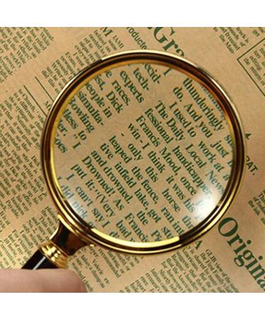 Professional Handheld Old Man Reading Professional Reading Metal Dragon Handle Optical high-Definition Identification Full of Stars - Buy Online on GoSupps.com