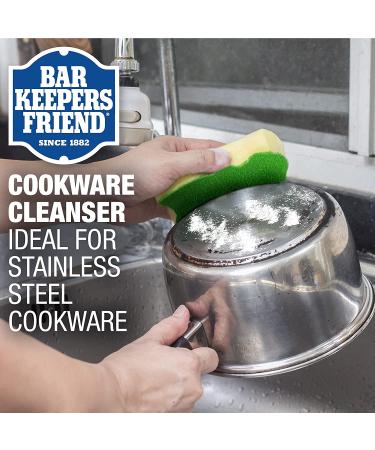 Bar Keepers Friend Cooktop Cleaning Bundle - Cooktop Cleaner and Cookware Cleanser & Polish - Buy Online on GoSupps.com