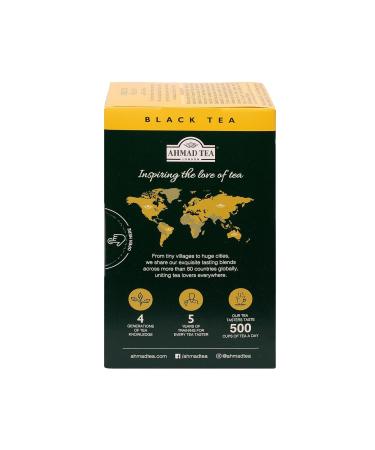 Ahmad Tea Apricot Sunrise Black Tea with Apricot 20 Individually Packaged Aroma-Sealed Bags (2-Pack) - Premium Quality Fruit Tea - Buy Online on GoSupps.com