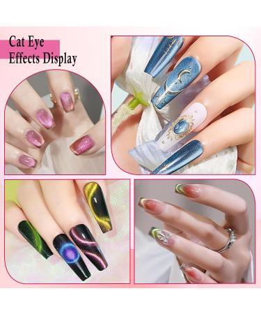 Cat Eye Nail Magnet Tool - 5 in 1 Magnetic Wand for Nail Art & Design Accessories | International Shipping Available - Buy Online on GoSupps.com
