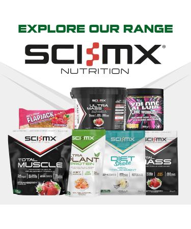 SCI-MX Pro-V Gain Vegan Chocolate Soy Protein Powder Isolate - 2.2KG (49 Servings) | Muscle Growth & Maintenance | Sugar Free | Non-GMO | B12 & Magnesium Included - Buy Online on GoSupps.com