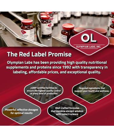 Olympian Labs CoQ10 100mg Formulated with Bioperine for Greater Absorption Supporting Heart Health 60 Capsules - Buy Online on GoSupps.com