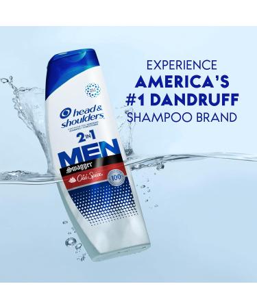 Head & Shoulders Men's 2-in-1 Dandruff Shampoo & Conditioner - Anti-Dandruff Treatment Old Spice Swagger Paraben Free 20.7 oz - Buy Now - Buy Online on GoSupps.com
