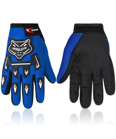 Children Winter Sport Gloves Power Sports Racing Drives Riding motocross gloves dirty bike gloves winter bike bike gloves for hiking children outdoor sports (royal blue) - Buy Online on GoSupps.com