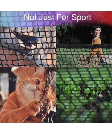 Golf Practice Barrier Net - Heavy Duty Ball Containment Netting for Driving and Chipping - Available in Various Sizes 10X10ft, 10X15ft, 10X20ft, 15X15ft - Buy Online on GoSupps.com