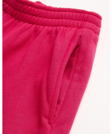 Real Love Girls' Jogger Set - Hot Pink 2 Piece Fleece Hoodie & Sweatpants (Size 10-12) - Buy Online on GoSupps.com