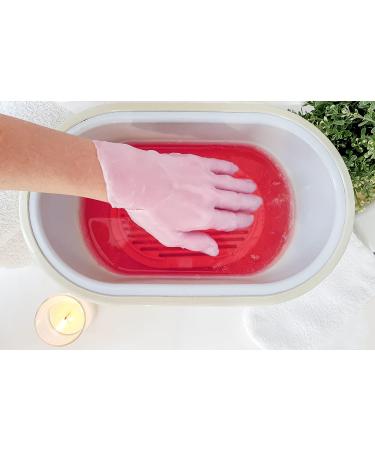 Buy Paraffin Wax with Rose Hip - 2600ml (2x980g) | Therapeutic & Aesthetic Hand & Foot Treatments - Buy Online on GoSupps.com
