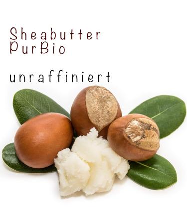 Abis-Pharma Organic Shea Butter 100g - Pure Unrefined Vegan & Fair Trade from Burkina Faso - Buy Online on GoSupps.com