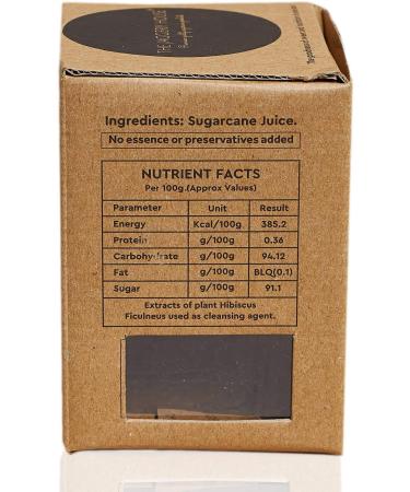 The Jaggery House Solid Jaggery with Ashwagandha 450g - 100% Natural, Handmade, Chemical-Free Jaggery Block and Cubes - Buy Online on GoSupps.com