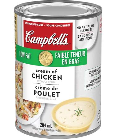 Campbell's Low Fat Cream of Chicken Soup 284 mL 284 ml (Pack of 1) - Buy Online on GoSupps.com