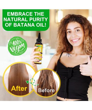 Raw Batana Oil for Hair Growth 120ml | Thicker & Stronger Hair - Scalp & Hair Oil for All Hair Types - Men's & Women's Solution - Buy Online on GoSupps.com