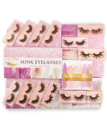 DOORES 3D Mink Lashes 4 Styles | Handmade Mixed-Mink False Eyelashes 16-20mm - Buy Online on GoSupps.com
