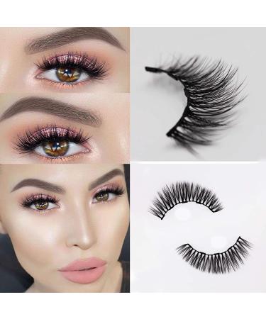 Arishine Magnetic Eyelash Kit - 5 Pairs Reusable Lashes with Eyeliner, Natural Look, No Glue Needed - 501 - Buy Online on GoSupps.com