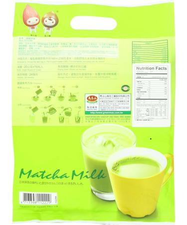 Greenmax Matcha Milk Instant Green Tea 320g - Delicious and Easy to Prepare - Buy Online on GoSupps.com
