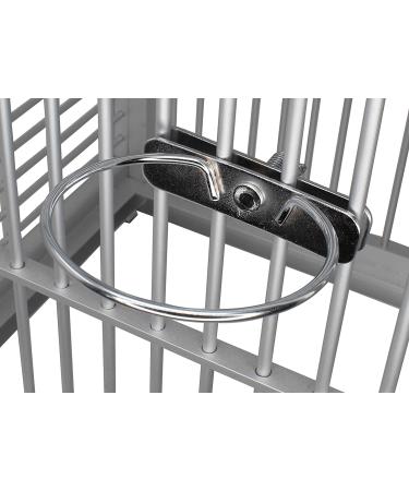 Stainless Steel Cup Clamp for Birds - 5 oz - Bonka Bird Toys - Buy Online on GoSupps.com