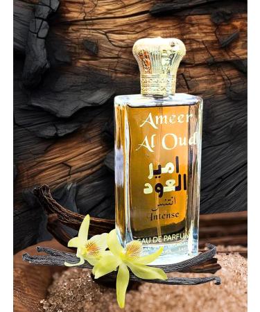 POUR HOMME AMEER AL OUD INTENSE EAU DE PARFUM 3.4 FL. Oz. Amber fragrance for Men. - Buy Online on GoSupps.com