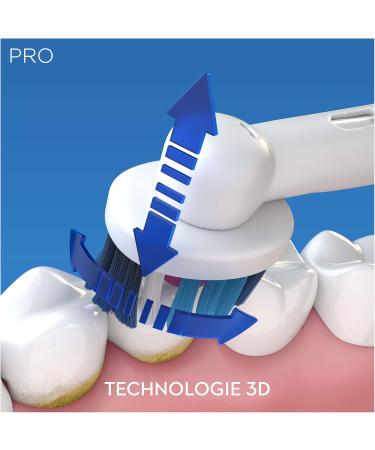 Buy Oral-B PRO 750 3DWhite Pink & White Adult Rotating-Oscillating Toothbrush - International Shipping Available - Buy Online on GoSupps.com