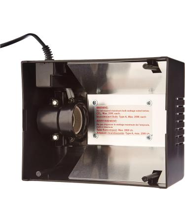 Exo Terra Compact Top terrarium cover nano for 1 lamp with reflector 20 x 9 x 15cm E27 socket black Single Nano - Buy Online on GoSupps.com