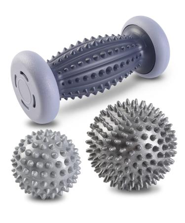 Boenfu Foot massage roller heel spur Igelball foot massage massage roller for feet massage ball 3er set Innovative foot massage roller to relieve sore muscles - Buy Online on GoSupps.com