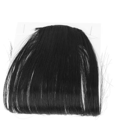 FRCOLOR Clip-in Hair Bangs Extensions - Natural Color Synthetic Hair Fringe Piece - Buy Online on GoSupps.com
